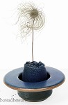 keramieksetje voor bloempjes, blauw